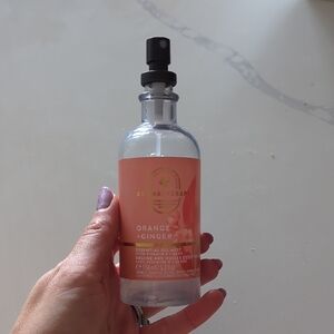 natural Soothing Aromatherapy Orange and Ginger Mist